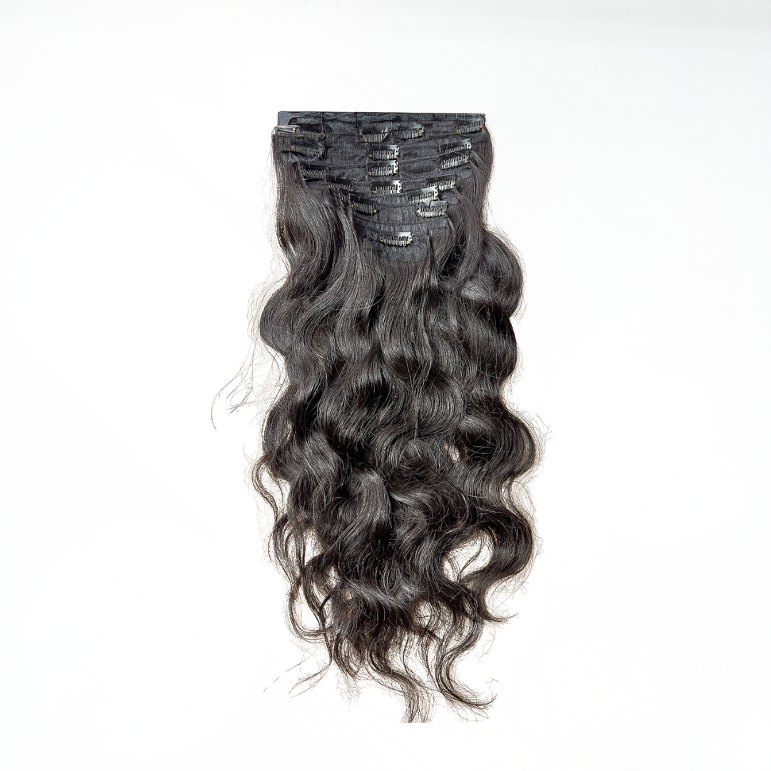 CAMBODIAN NATURAL WAVY CLIPINS